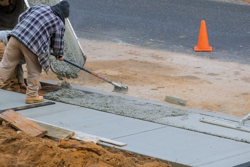 solidly built concrete pathways done by Concreter Newcastle
