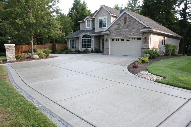concrete driveways